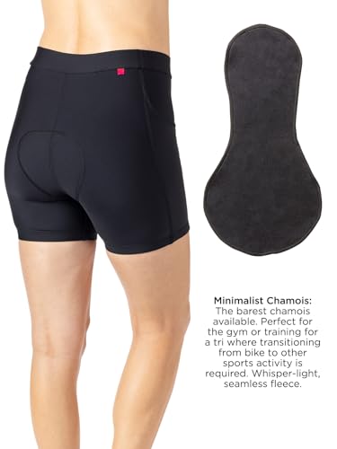 Terry Short feminino acolchoado Club 5 bike short 12 cm ciclismo feminino interior ciclismo Ride Spi