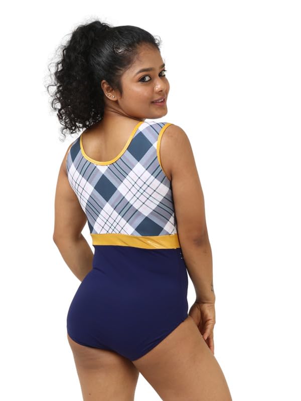 Image of IKAANYA Girls /Women Sleeveless Leotard - Ideal for Gymnastics, Dance, Yoga, Acrobatics or Performance (Toddlers, Kids, Adults)
