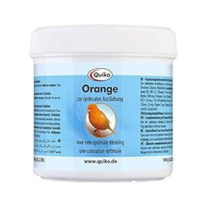 Quiko Orange 100g – Aanvullende voeding voor Norwich en Yorkshire kanaries