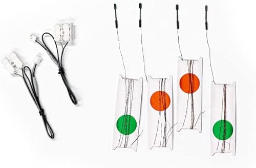 Miniatura 2 de Woodland SCENICS - Luz de tráfico para pedestal, paquete de 4 unidades, escala N