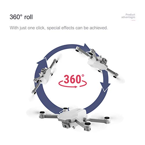 OWSOO Drone KK5 RC com Câmera 4K Wifi FPV Drone de Câmera Dupla Mini Brinquedo Quadcóptero Dobrável