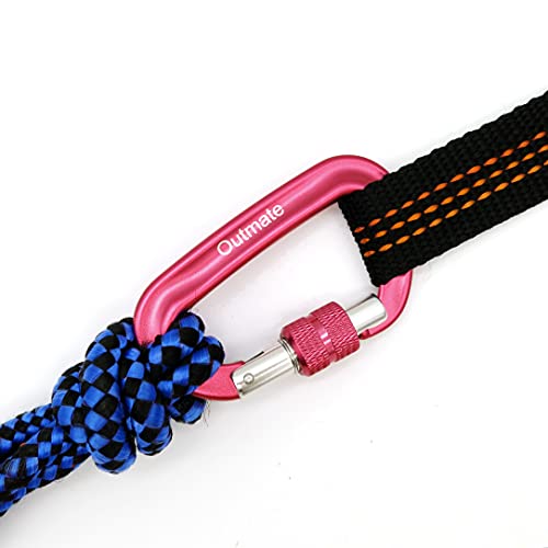 Mousqueton de camping 12 kN pour hamac et randonnée - 5