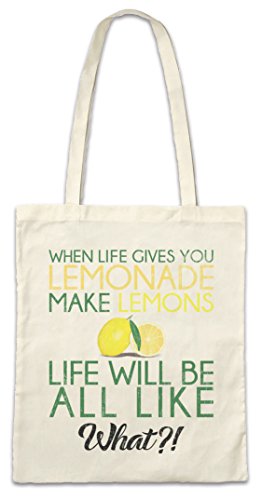 Urban Backwoods When Live Gives You Lemonade Hipster Bag torba materiałowa torba na zakupy