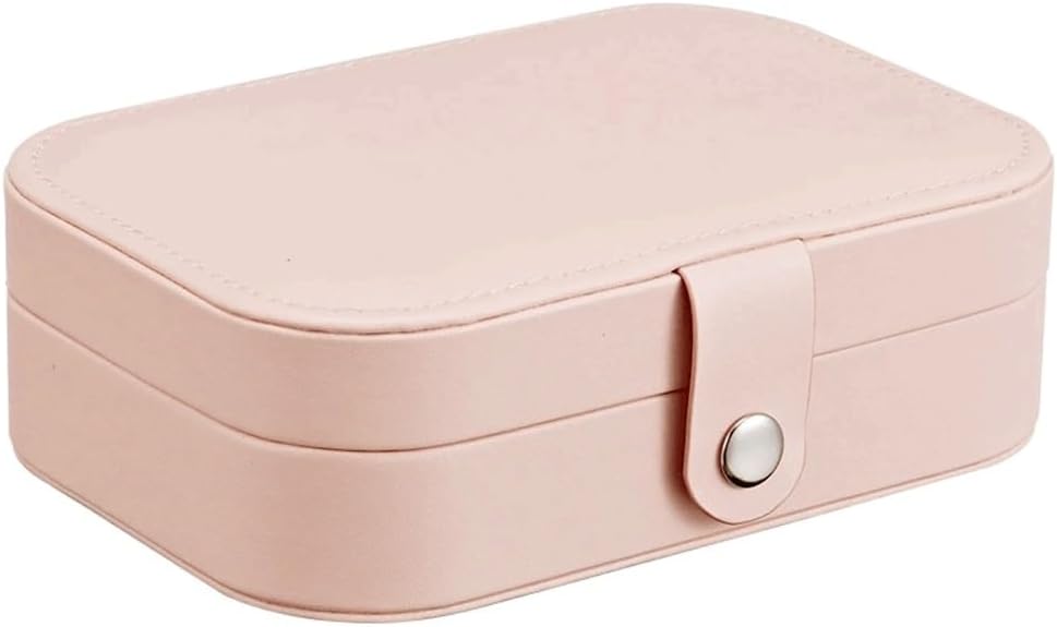 Portable Jewelry Storage Box Large Capacity Travel Bag Organizer(D)