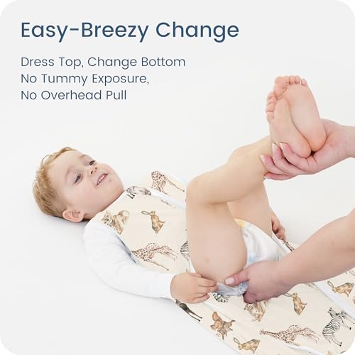 Image of Toddler Sleep Sacks 2T-3T-4T, 0.5 TOG Light Summer Wearable Blankets, Extra Long XL Sleeping Bags, 2 Pack