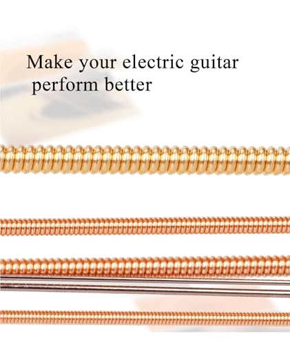 Image of Electric Guitar Strings, Guitar Strings Set Acoustic, Guitar Accessories Wound Electric Guitar Strings