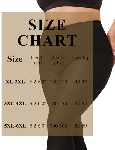 Buauty Plus Size 80D Black Tights For Women thumb #5