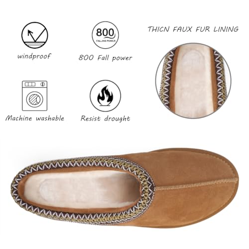 IPSAE Women's Fuzzy Platform Suede Mini Boots Slippers Short Ankle Boot Fur Fleece Lined House Shoes3