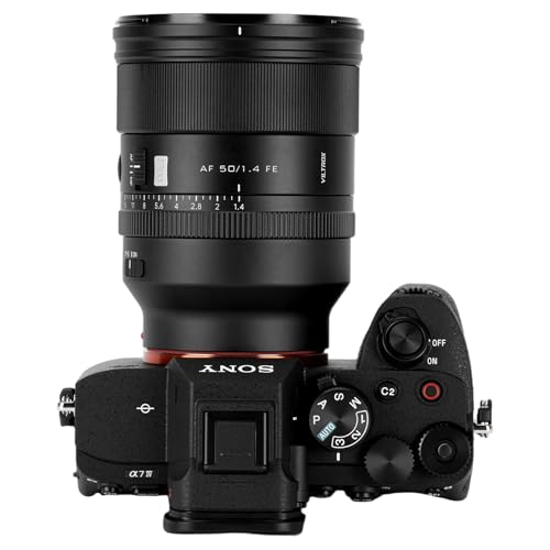 Image of VILTROX 50mm f1.4 Pro FE Lens, AF 50mm f /1.4 FE for Sony E, F1.4 Bright Aperture Prime Lens for Sony FE a7iv a7c ii a7rv a1 ii a6600 a6700 zve1 zv-e10 ii a9 ii A93