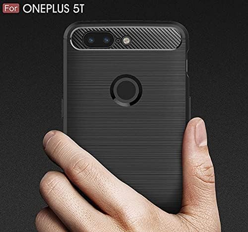 Image of Hybrid Carbon Fiber Back Case for OnePlus 5T (Black)