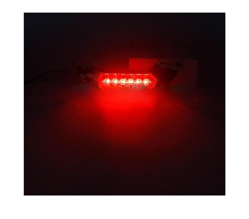 Fanale Posteriore Freno Luce di stop ausiliaria per targa a LED B6 per motocicletta, luce posteriore