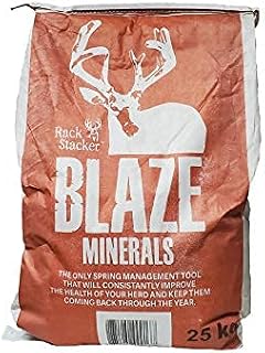 Rack Stacker Blaze Mineral 55lb for Whitetail Deer herds (Does 5 Locations for a Year)
