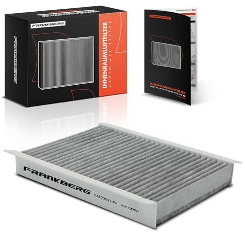 Frankberg Innenraumfilter Pollenfilter mit Aktivkohle Kompatibel mit Tonale 965 500L 351 352 500X 334 Renegade SUV B1 BU BV Renegade Van B1 BU Replace# 51979427