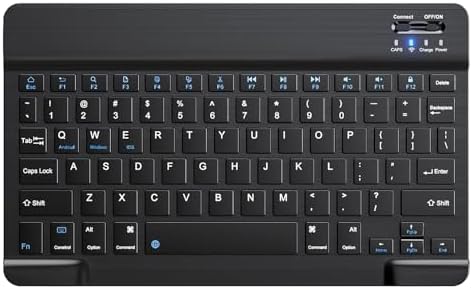 （05:00時点） Hasskya タブレット キーボード 静音 小型キーボード bluetooth keyboard 充電式 androidタブレット/ipad/Windows端末対応 無線 keyboard 軽量 持ち運びやすい 日本語取扱書