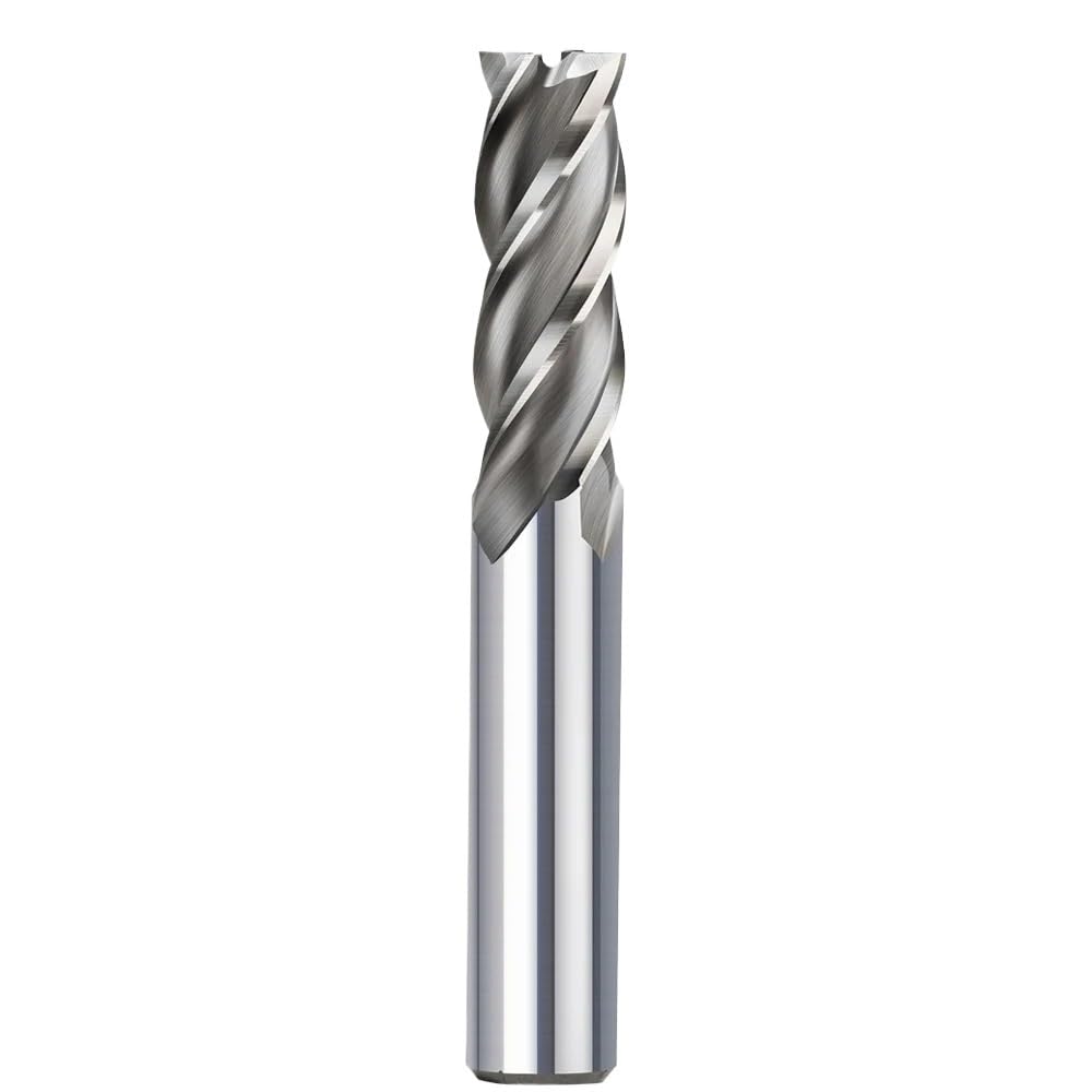 10 fresas HSS de 4 filos, unidades 2-12 mm for fresadoras CNC aluminio y metal