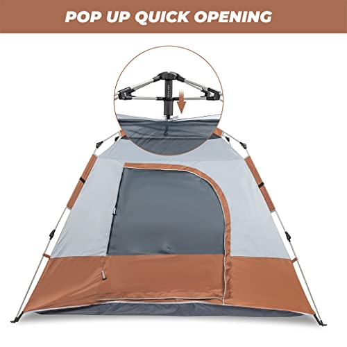 Carpa tipo cabina para 4 personas con armado instantáneo miniatura 4