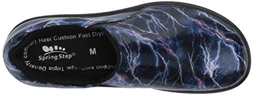 Spring Step Professional Women's Woolin-Light Uniform Dress Shoe, Blue Multi, 8 Medium Us #TOP4