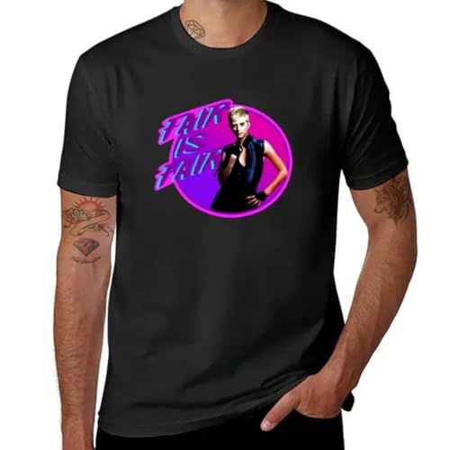 T-shirt vintage Billie Jean noir en coton premium avec impression graphique haute définition