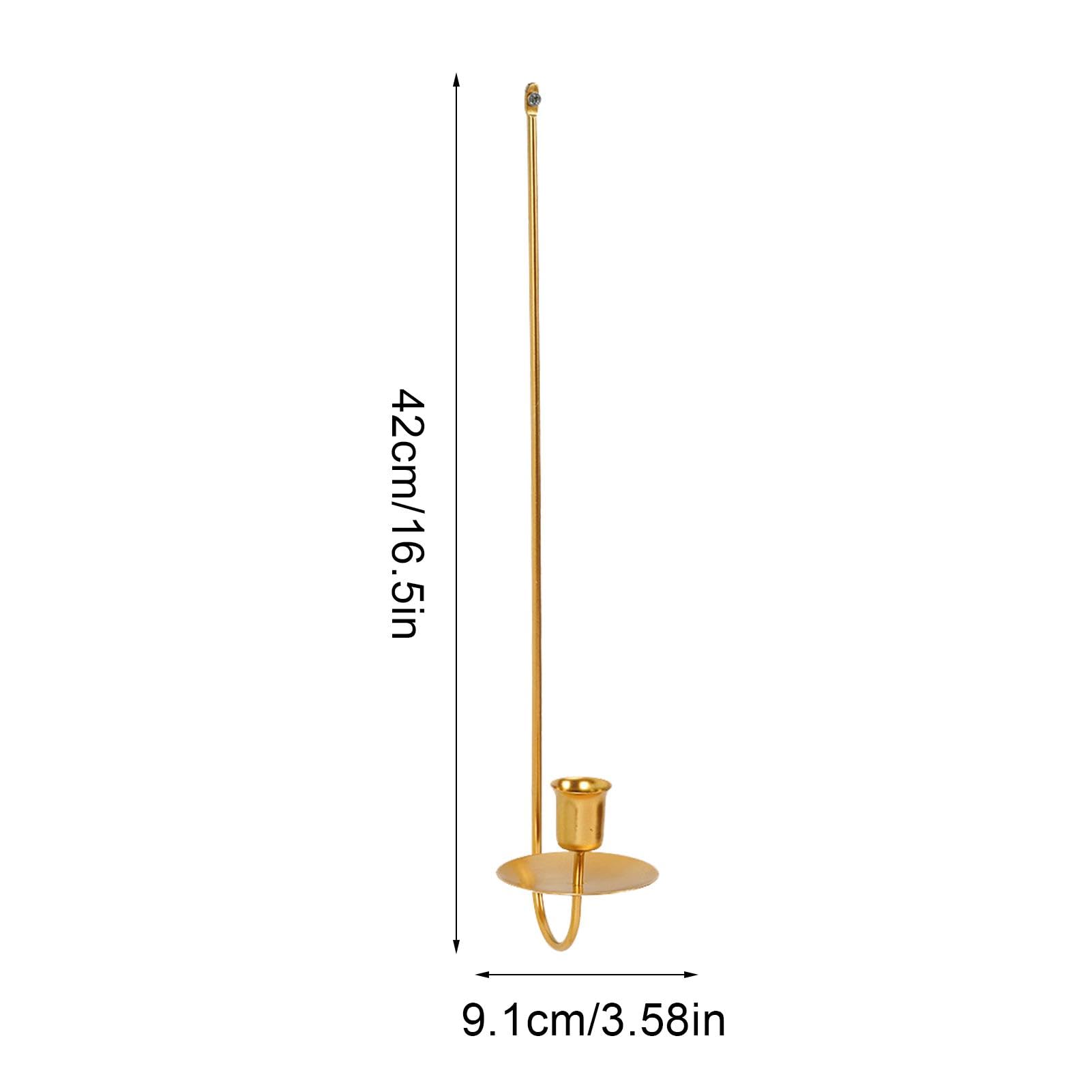 Golden Sconces Candle Holder | Vintage Gold Candle Sconces | Wall-Mounted Candle Sconces | Candle Holder Sconce, Gold Wall Candle Holder