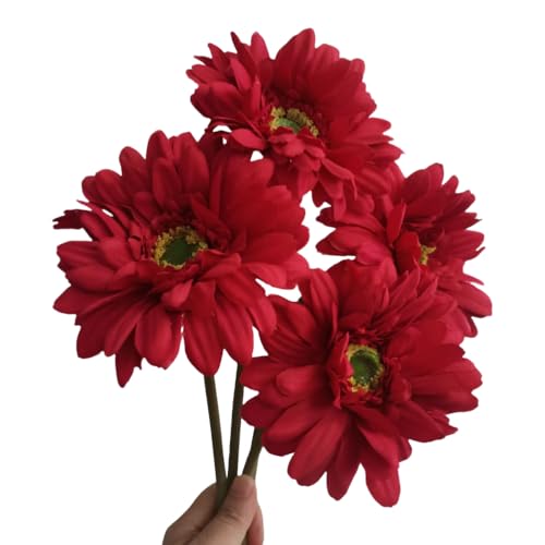Leoyoubei Daisies Silk Flowers