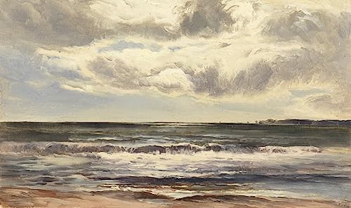 Tableaux Toile Grange sur sable Sidney Richard Percy Image Imprimer Affiche Salon 60x90cm