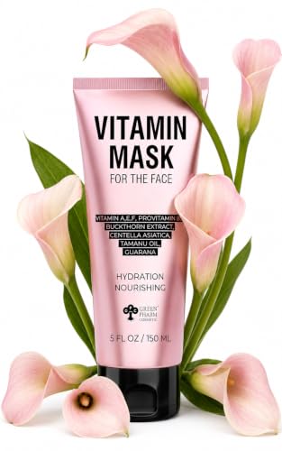 Masque multi-vitamines pour le visage et le cou