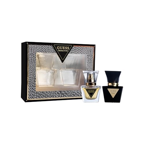 GUESS Unisex Seductive + Seductive Noir Eau De Toilette Mini Set (2 X 15Ml)
