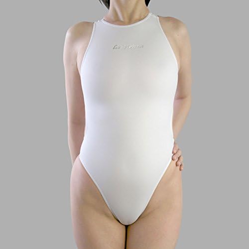 Amazon Co Jp 極薄素材 リオバック 競泳水着 白 L ホビー