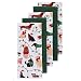 The Big One Christmas Dogs Kitchen Towel 5-pk.