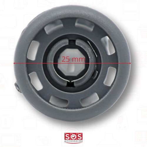 Roulette panier superieur pour Lave vaisselle ALTUS ARDEM AYA BEKO - vue 4