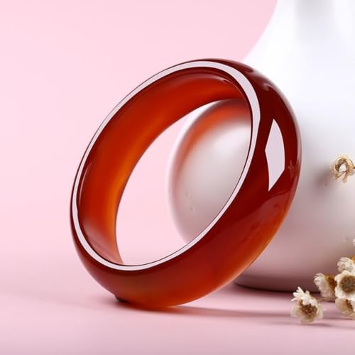 Gemstone Bangles,Natural Icy Red Moss Agate Bracelet,Unique Gift for Mom on Christmas3