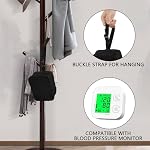 Beautyflier Carrying Case Replacement for iHealth Track Smart Upper Arm Blood Pressure Monitor, Bluetooth Blood Pressure Cuff Machine, Travel Storage Bag (Bag Only)