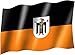 Produktbild sportfanshop24 Flagge/Fahne MÜNCHENER KINDL/MÜNCHEN Wappen Staatsflagge/Landesflagge/Hissflagge mit Ösen 150x90 cm, sehr Gute Qualität
