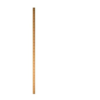 Wooden Ruler 12Inch 24Inch Wooden Measuring Ruler Double-Sided Scale Drafting Rulers for Students School Supplies