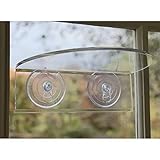 Window Garden Veg Ledge Suction Cup Window Shelf – Create an Indoor Garden, Hold Your Planter Pots, Seed Starter, Figurines on Your Window. Grow Herbs, Microgreens, Succulents, Sleek (1 Pack)