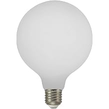 SunLight2 | G40 Globe | 2700K to 1800K Dim to Warm | White Finish | Lamp for Accent, Display & Specialty Lighting