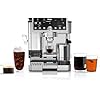 Ninja Luxe Cafe Pro Series, Espresso Machine, Drip Coffee, Cold Brew, Hot Water, Integrated Tamper, Built-in Grinder, Hands-Free Frother for Cappuccinos, Lattes, Americanos, Dairy or Non-Dairy, ES701