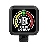 Guitar Tuner Clip on Chromatic Tuner Rechargeable, Super Big Bright VA-LCD Display, 360° Rotatable
