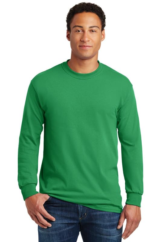 T-shirt manches longues homme en coton confortable pour les journées fraîches