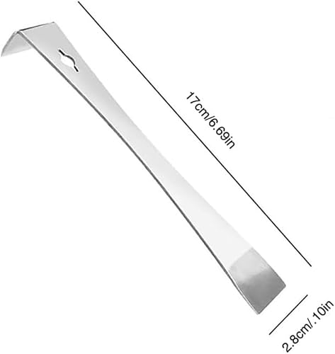 Miniatura 8 de Raspador multiherramientas de 6.7 pulgadas, barra de palanca, multiherramienta triple, herramienta de barra plana de acero de alto carbono para