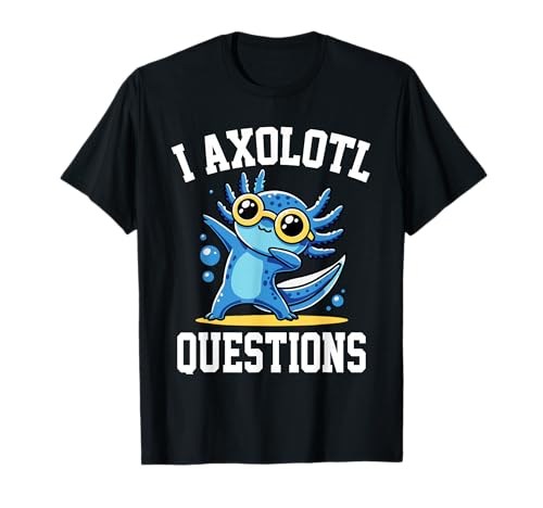 Funny I Axolotl Questions Kids T-Shirt