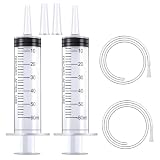 4 Packs Lamb, Goat Puppy Kitten Feeding Tube Kit, 2 Feeding Tube (16 FR) and 2 X 60 ML Syringe, Feed