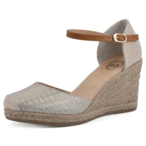 Image of WHITE MOUNTAIN Women's Mamba Espadrille Wedge Sandal