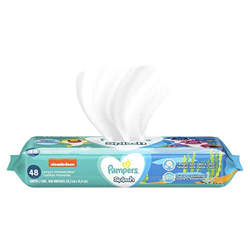 Pampers Lenços Umedecidos Splashers Baby Shark 1 Unidade