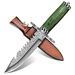 Purple Dragon – Purple Dragon Outdoor Messer Damaszener-Stil D2 Stahl Sägeza