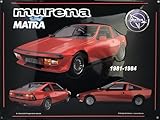 murena matra fiche technique Produit sous licence officielle et/ou design exclusif
