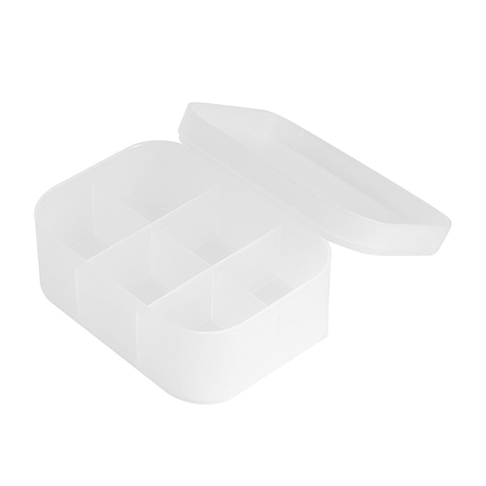 Fockety Organizer for Cosmetics Make-up case. Practical, Dust-resistant for the Dressing Table (S Size 6 Compartments) - Image 2