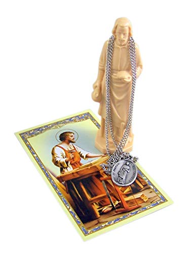 St. Joseph Home Selling Kit - Includes Statue, Prayer Card, and Medal