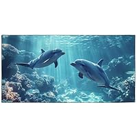 Badetuch Mit Otter Design - 70x140cm Mikrofaser Strandtuch