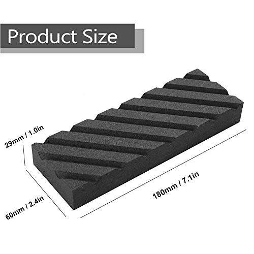 Flattening Stone With Grooves And Grit Grooves For Re Levelling Any Whet Stones, Oil Stones, Waterstones By Wocholl #TOP1